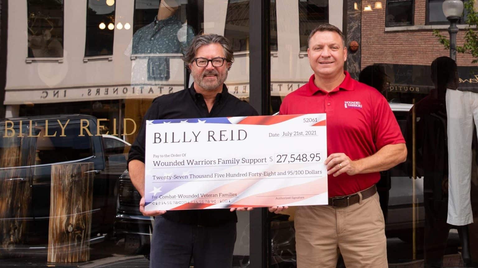 Wounded Warriors Family Support Receives Nearly 28,000 Donation from