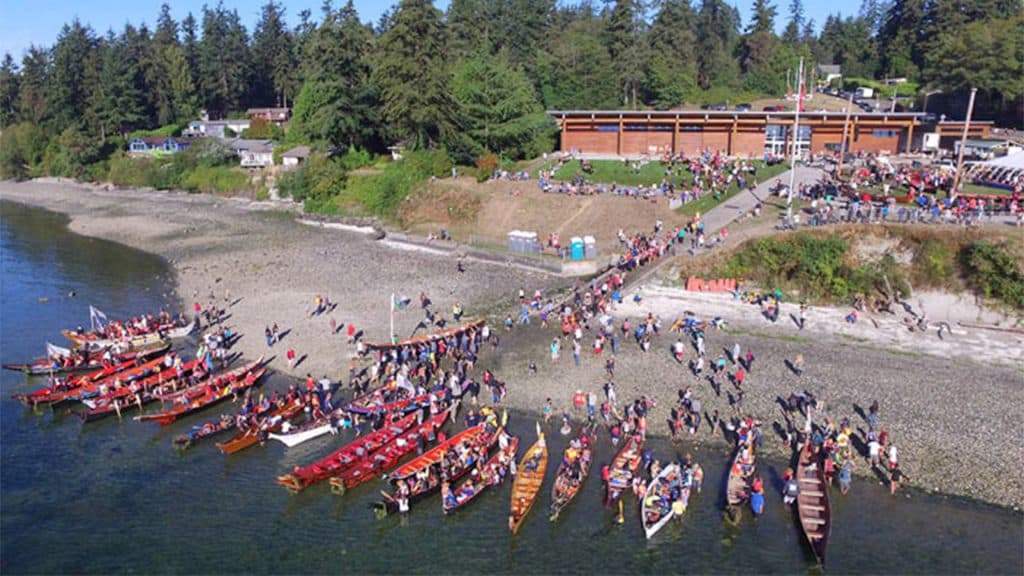 Suquamish Tribe Canoes