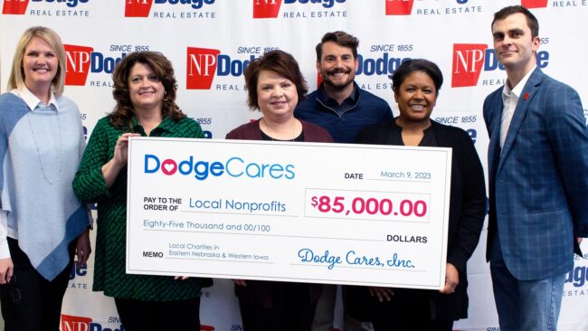 NPDodge_Donation_2023 DodgeCares Donates $85,000 to local nonprofits