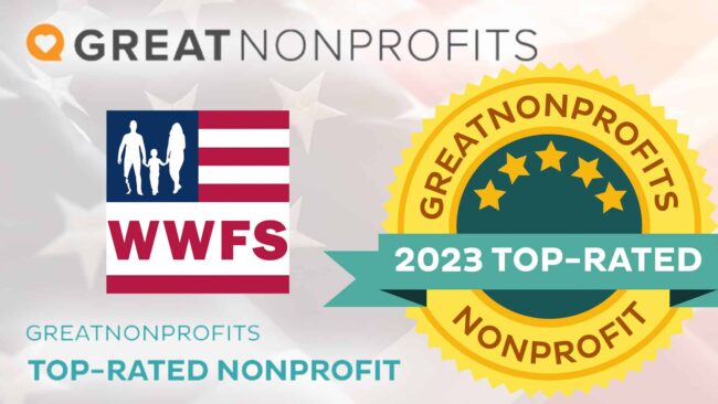 GNP_2023_TopRated Wounded Warriors Family Support Awarded Top-Rated Status by Great Nonprofits