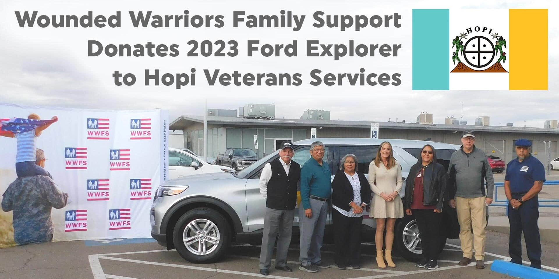 Wounded Warriors Family Support donates to Hopi Native American Tribe Mobility Is Freedom