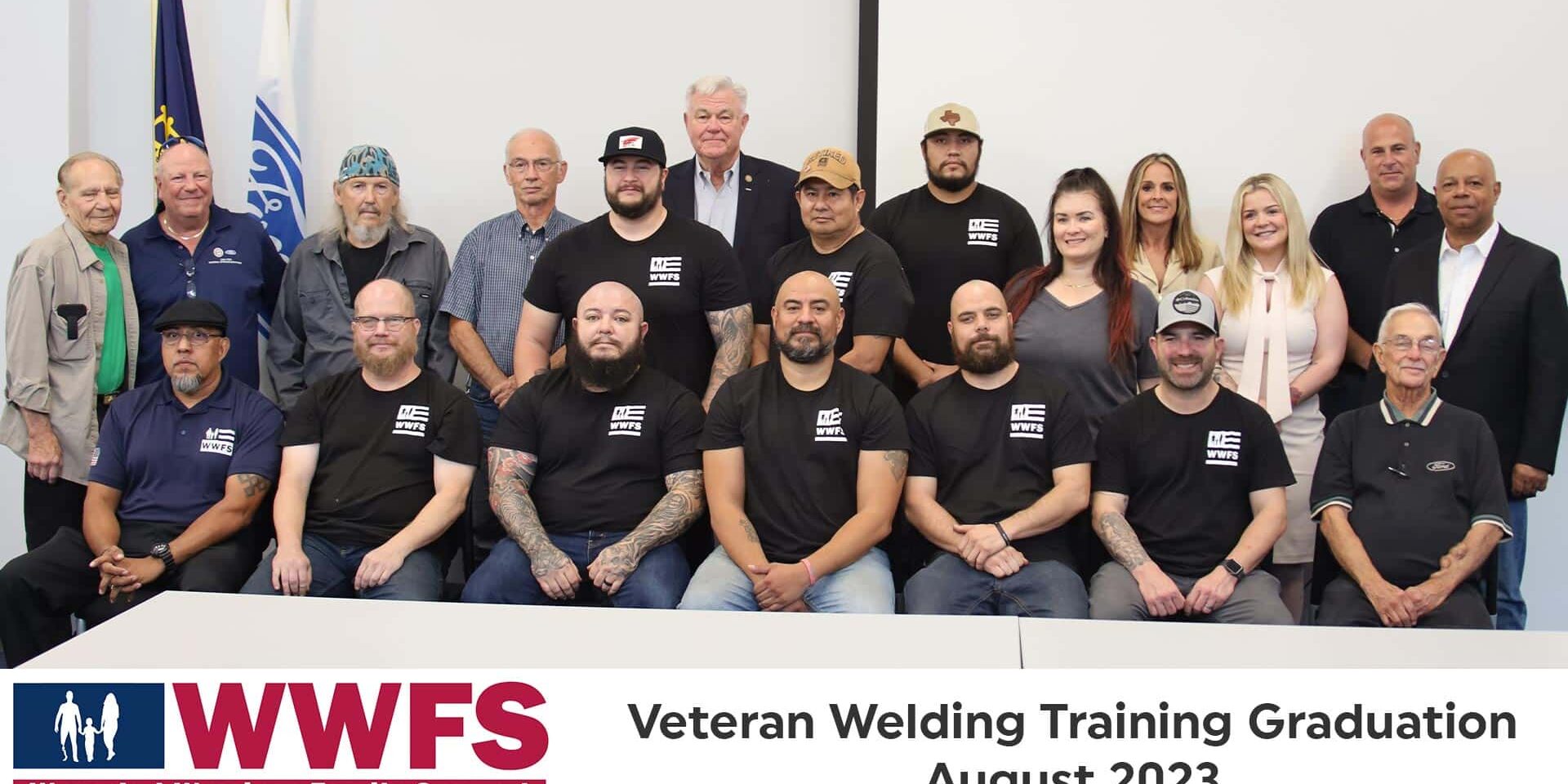 WWFS Veteran Welding Training Class, August 2023