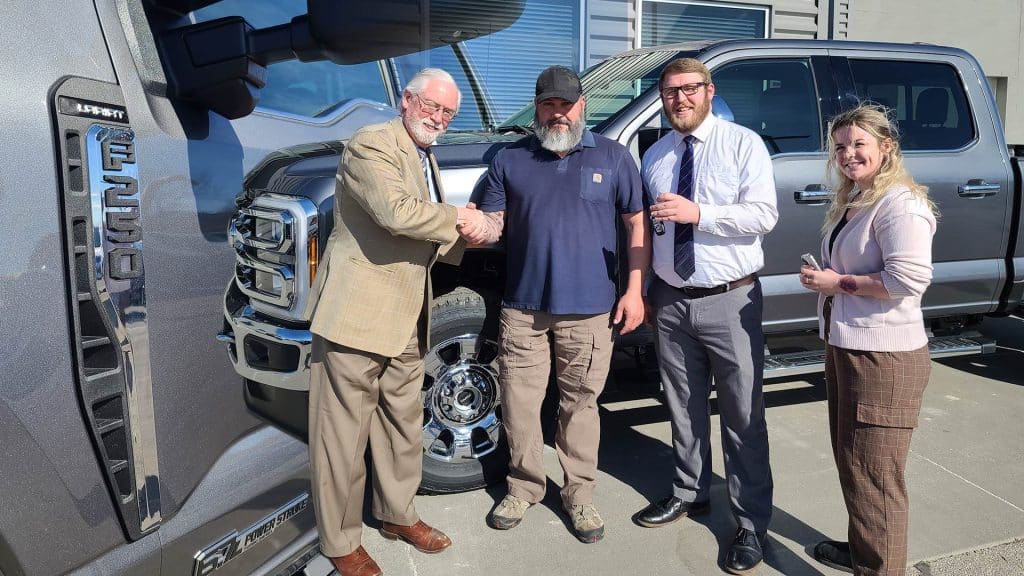 Justin Ellis Mobility Is Freedom Truck Donation WWFS Veteran Disability