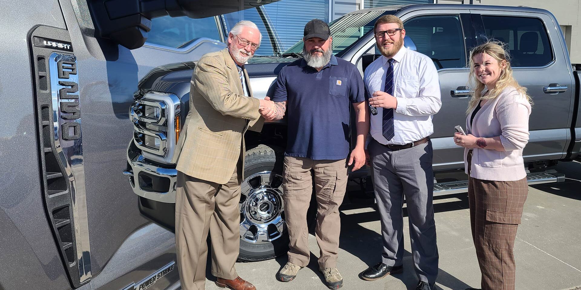 Justin Ellis Mobility Is Freedom Truck Donation WWFS Veteran Disability