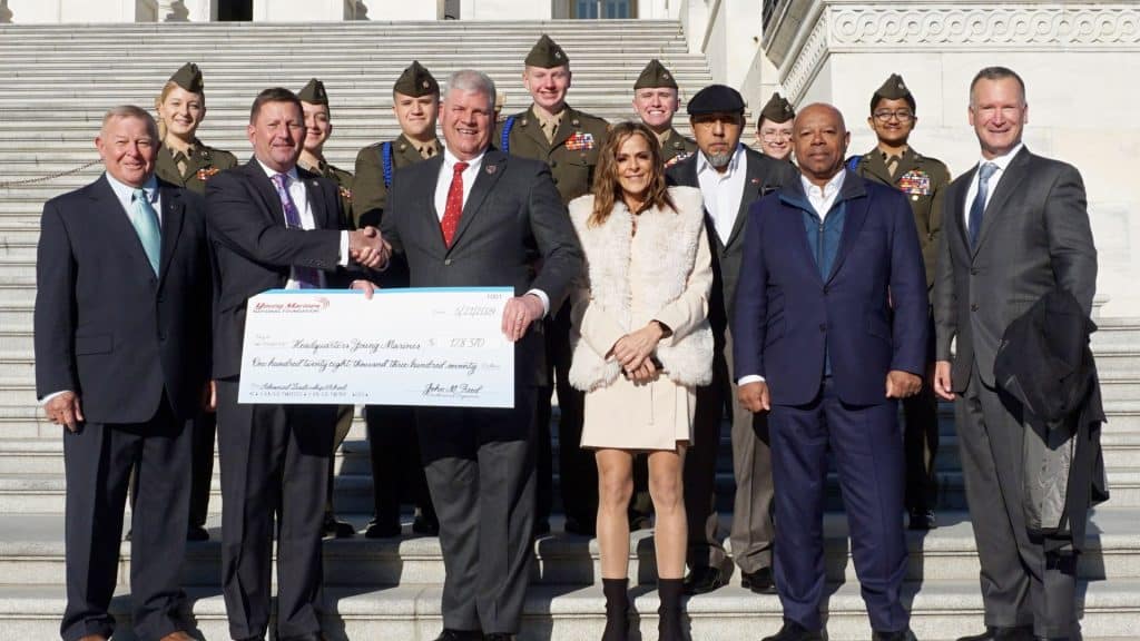 A United Front, the Wounded Warriors Family Support partners with the Young Marines National Foundation