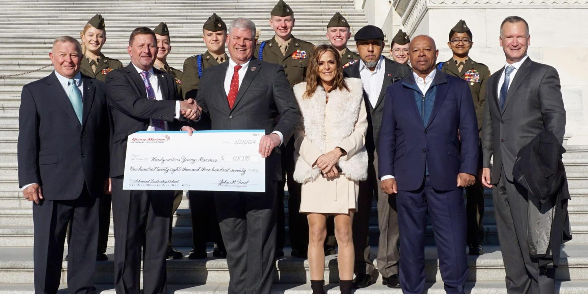 A United Front, the Wounded Warriors Family Support partners with the Young Marines National Foundation