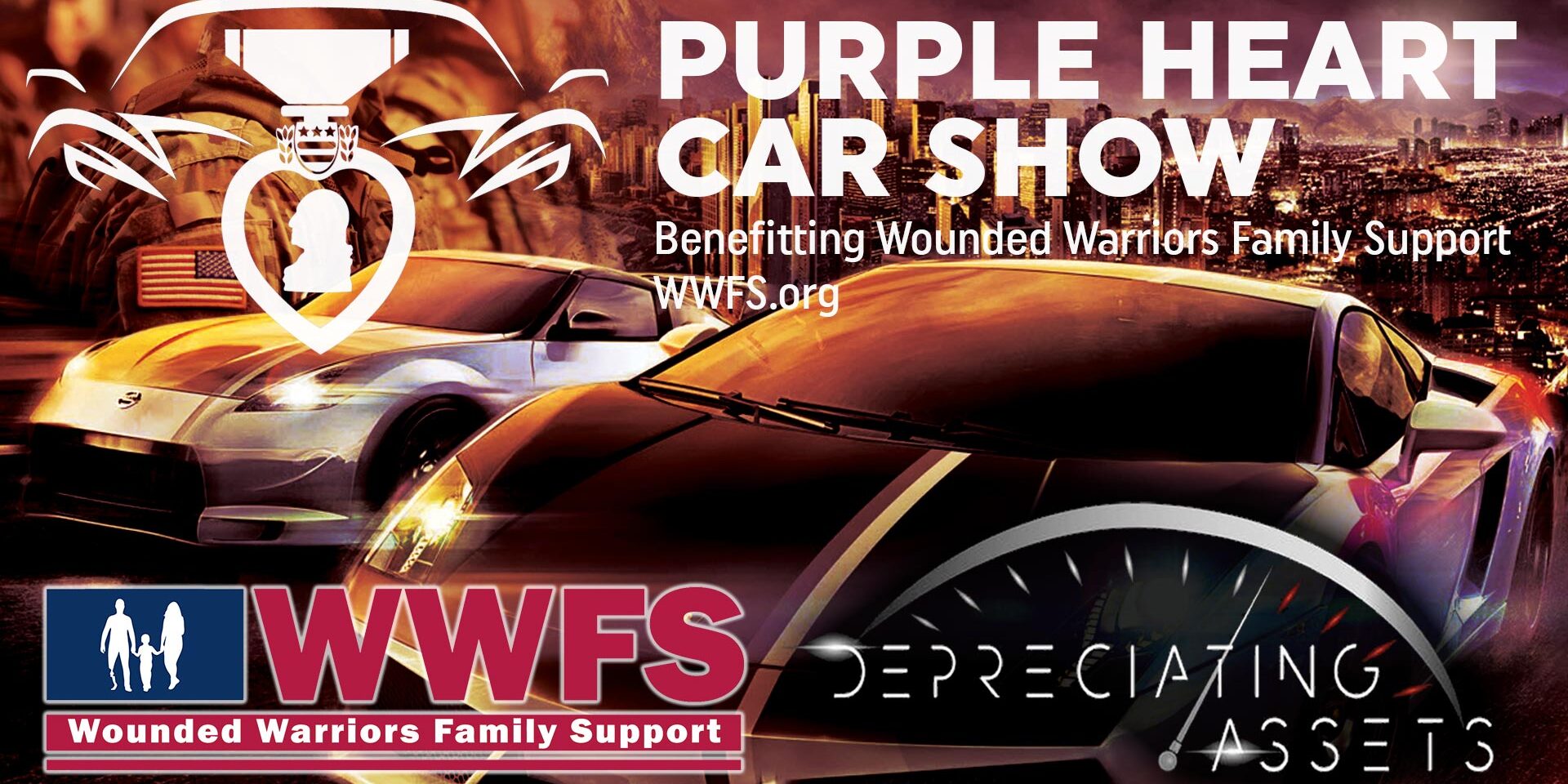 PHCS_Event_Slide_1920x1080 WWFS Purple Heart Car Show 2024