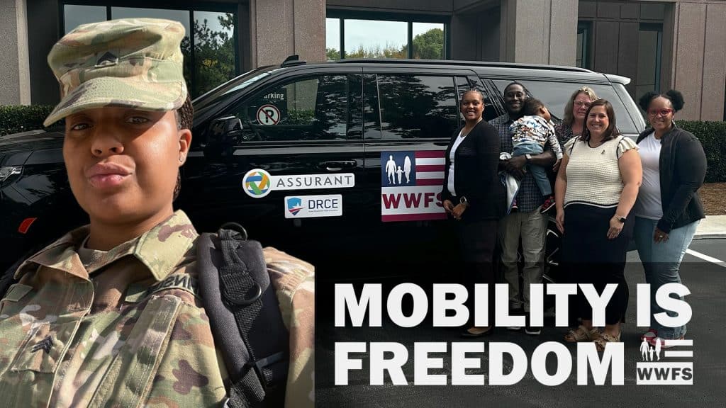 WWFS & Assurant honor Army Veteran Stephanie Johnson with new Chevy SUV