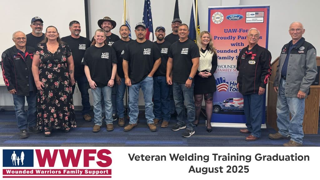 WWFS Veteran Welding Training Program Graduation August 2025