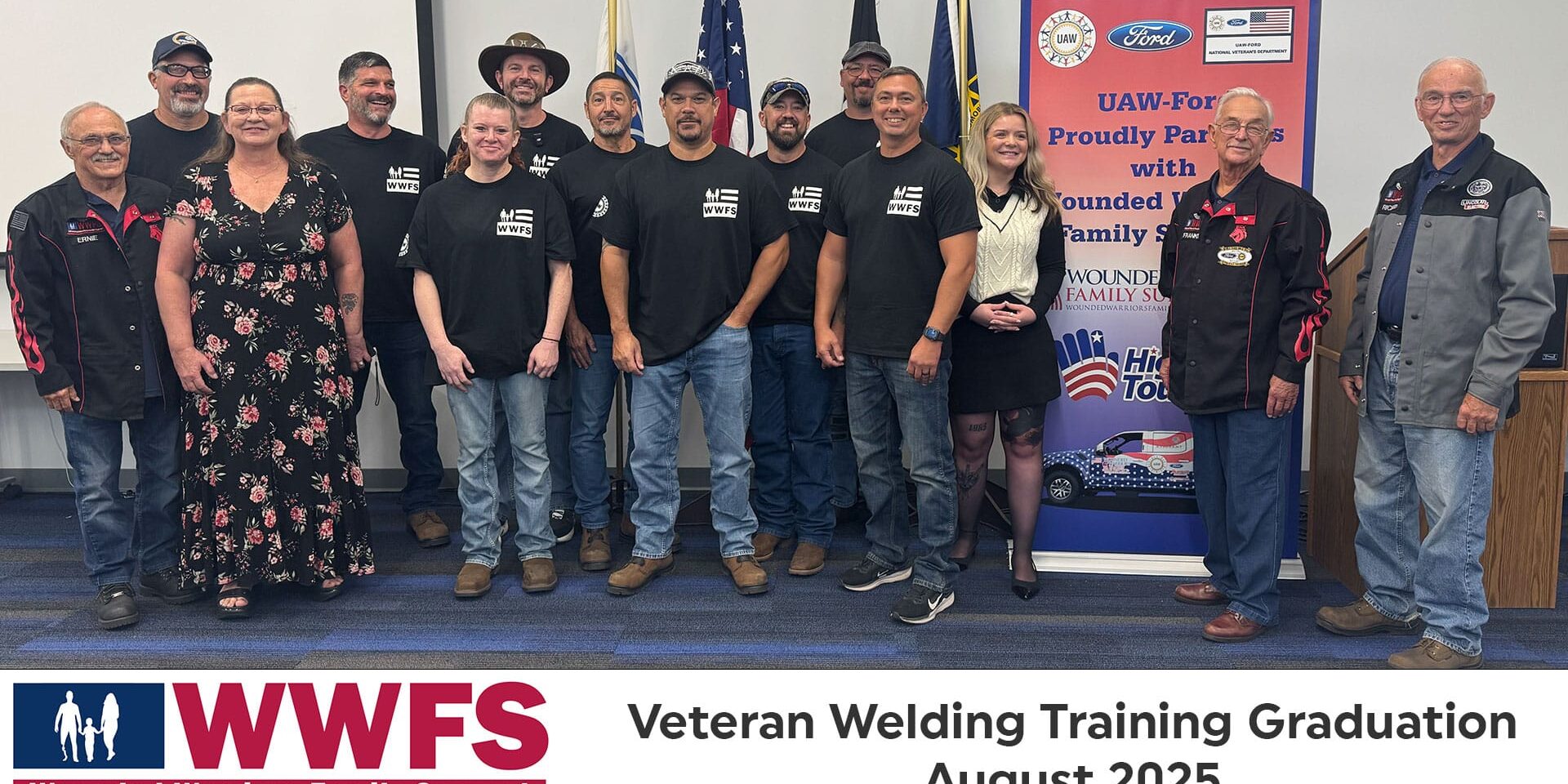 WWFS Veteran Welding Training Program Graduation August 2025