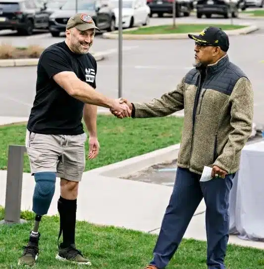 Martin Duarte Shakes John Mevey Hand